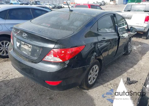 2013 Hyundai Accent Gls z USA, uszkodzony, nr VIN KMHCT4AEXDU433714